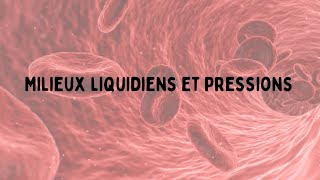 les compartiments liquidiens et les pressions oncotiquehydrostatique [upl. by Albertine]