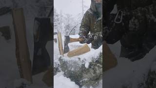 Caught in heavy snow Part 1 survival bushcraft camping winter wintercamping snow snow [upl. by Nymzaj]