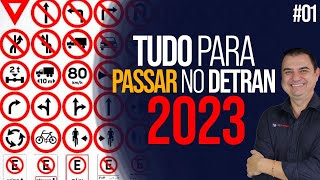 Aula Preparatória para Prova Teórica do Detran 2023 01 [upl. by Pandora]