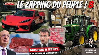 Surtaxes Viande cultivée en labo et Retour des agriculteurs Le Zapping du peuple  8 26102024 [upl. by Phelgen]