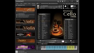 Best Service Emotional Cello v15 KONTAKT Library [upl. by Xyla429]