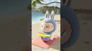 Labubu Lazy Yoga Series Popmart 11figures labubu trending viralvideo cute shorts popmart toys [upl. by Amie]