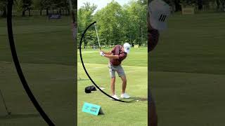 Joaquin Niemann golf swing in slow motion on Shot Tracer app 🔥 [upl. by Nocam]