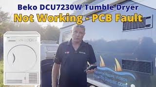 Beko DCU7230W Condenser Tumble Dryer Not Working  Answered From Netherlands [upl. by Sisto660]