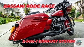 Bassani Road Rage 2into1 Full System Exhaust on my 2020 Road Glide Special sound clip [upl. by Weisman]