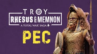 Рес в Total War Saga TROY  DLC Rhesus amp Memnon Фракия на русском [upl. by Haikan611]