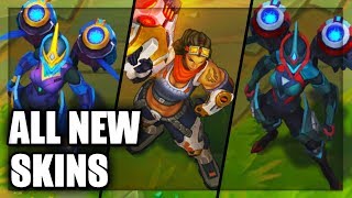 All New Skins Final Update Bullet Angel KaiSa Resistance Illaoi  Chroma Skins League of Legends [upl. by Gies]