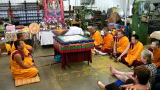 Tibetan Buddhist Monks House Blessing Ceremony [upl. by Meenen]