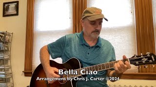 Bella Ciao Italian Folk Song Fingerstyle Guitar Cover [upl. by Inahs]