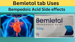 Bemletol Bempedoic Acid Tab uses In UrduHindi cholesterol heartattack [upl. by Judy315]