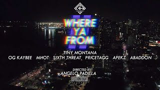 Where Ya From 2 Official Music Video  OG Kaybee Mhot Sixth Threat Pricetagg Apekz Abaddon [upl. by Sucramal]