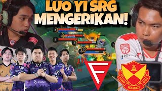 LUO YI SRG MENAKUTKAN  TAPI KOK MALAH  SRG VS FALCON BO1  SWISS STAGE DAY 3 [upl. by Jeremie201]