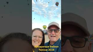 Albuquerque Balloon Festival 2024 familyfun albuquerqueballoonfestival rvlife travelingcogbill [upl. by Roselyn]