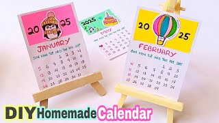 How to make Calendar at home  DIY Calendar 2025  Paper Calendar Ideas  Art and Craft with Paper [upl. by Rehpotsirhc]