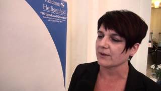 Interview Anita Schmitt Leiterin der Akademie Heiligenfeld [upl. by Ahseryt]