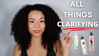 All Things Clarifying Natural Hair  My Top 5 Fav SulfateFree Clarifying Shampoos [upl. by Painter951]