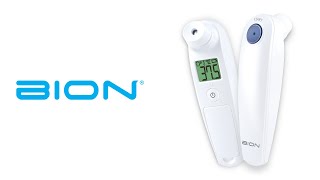 How to use BION Non Contact Thermometer HB500  English [upl. by Ocnarf195]