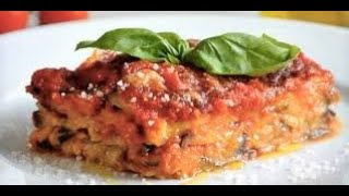 PARMIGIANA di MELANZANE ricetta classica di Melanzane alla parmigiana ANCHE SENZA FRIGGERE [upl. by Niveek187]