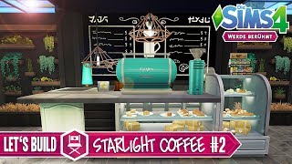 Die Sims 4 Promi Café bauen ☕ Starlight Coffee 2  Lets Build [upl. by Lucic]