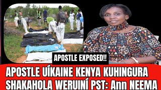 EXPOSED APOSTLE UÍKAINE KENYA KUHINGURA SHAKAHOLA WERUINÍ IN THE NAME OF PRAYERS🥱😱 PST Ann NEEMA [upl. by Gilges]