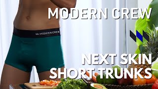 NEXT SKIN SHORT TRUNKS by Modern Crew  3X SOFT  MicroModal Trunks  Best Trunks For Men [upl. by Vachel97]