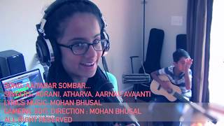 Aaitabar Sombar Nepali Children Song Nursery Rhyme by Kids of Anuyog Music School [upl. by Etnoled]