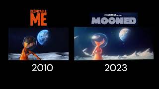 Vector on the Moon Comparison 2010 VS 2023 [upl. by Hgielek]