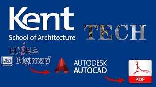 Digimap to CADPDF Tutorial  Kent School of Architecture Tech [upl. by Denise]