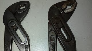 Knipex quotAlligatorquot vs NN quotDestrozeitorquotsicilianoensutaller herramientas plomeria charlitas [upl. by Alemac646]