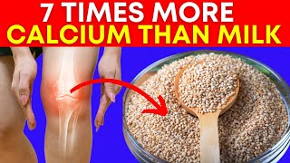 7 Foods that have More Calcium than Milk Get Stronger Bones [upl. by Nylaf]