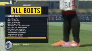 FIFA 17  Todas las Botas  Botas Ocultas  Xbox One PS4 PC [upl. by Ayokal387]