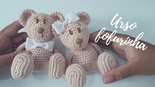 Ursinho Amigurumi  Coleção Fofuras  Por Jessica Santos [upl. by Kiker990]