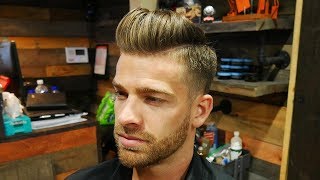 Extreme Modern Haircut amp Best Mens Hairstyles For The Year 2017 [upl. by Crary]