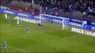 Racing Genk  SintTruiden  Highlights in Dutch [upl. by Etnauq163]