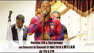 HERITIER JTK Titre quotGrâçequot Live à Moutier SUISSE  RDV LE 31 MAI A MILAN CONCERT LIVE [upl. by Ondine]