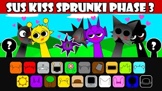 Sprunki Sinner Kiss Edition PHASE 3 Part 2  SUS Sprunki Couples Has a BABY  Incredibox Sprunki Mod [upl. by Luoar192]