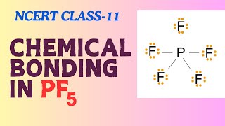 PF5 molecular geometry chemicalbonding [upl. by Yecal]