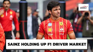 Selfish Sainz Holding up F1 Driver Market [upl. by Naejeillib498]