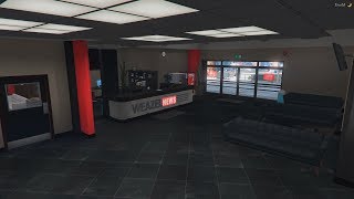 FREE GTA V MLO Open Interior Weazel News Overview by UncleJust [upl. by Atena]