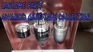 LANCOME PARIS ADVANCED GENEFIQUE COLLECTION [upl. by Raffaello]