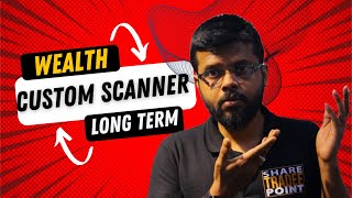 How to use Custom Screeners How to search Long term STOCK ScanX  Dhan [upl. by Myrwyn336]