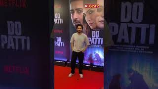 Sunny Kaushal Was spotted For Netflix Movie Do Patti Screening In Mumbai [upl. by Ger]