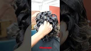 Maintenance on relaxed hair 💁🏽‍♀️🛡 subscribe hair relaxedhair [upl. by Riem]