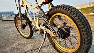 Homemade Fat Bike 「ファットバイクを作る」 [upl. by Aramoj]