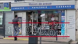 VIDEO Une habitante de NeuvilledePoitou a gagné 13 millions deuros au Loto [upl. by Lisk]