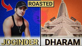 joginder expose Ram mandir roast [upl. by Harbird]