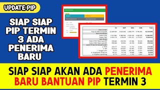 AKAN ADA PENERIMA BARU PIP TERMIN 3 2024  INI YANG AKAN DAPAT TERMIN 3 [upl. by Orelie]