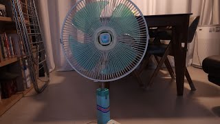 Shinil SIF356MT Electric Fan 1986quotS Pyramid [upl. by Rohpotsirhc]