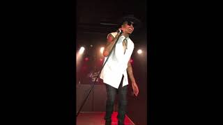 August Alsina  Song cry live  Dont matter tour Copenhagen 2018 [upl. by Norehc]