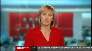 Martine Croxall BBC News  03March2012 [upl. by Carline534]